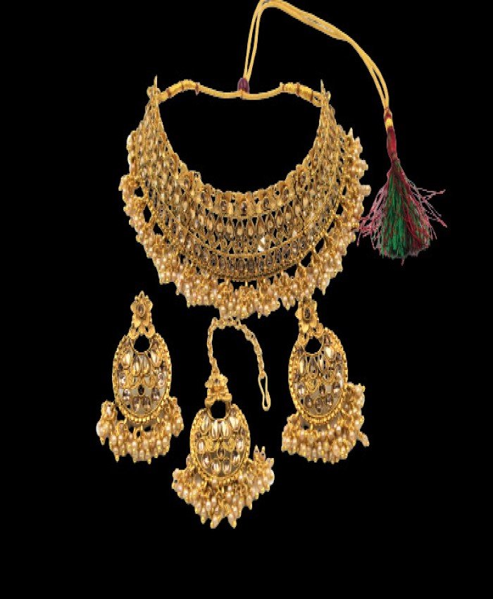  Choker Necklace- Bridal Women Imitation Jewelry Set