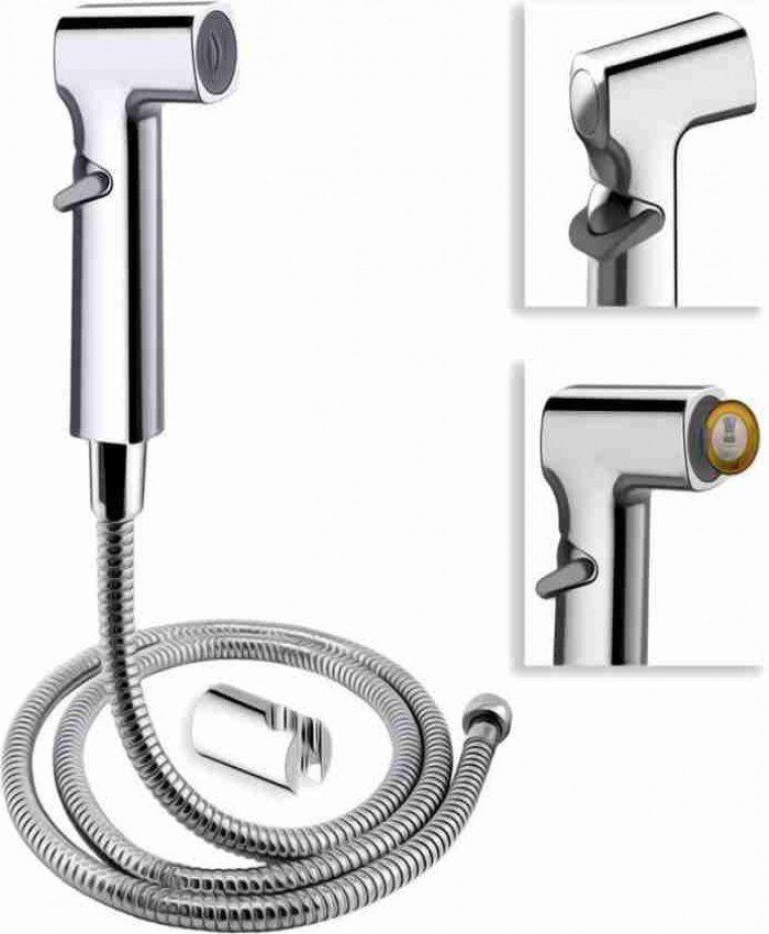 Toilet Taps, Somany  Stella PVC Health Faucet Jet Spray with Continuous Flow  Options Health Faucet 